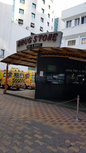 Ruby Hall (outside) Medicine store