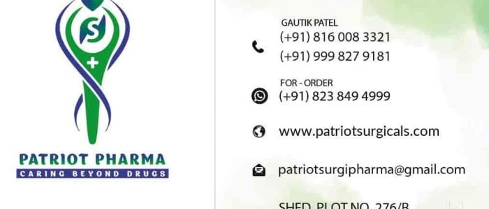 PATRIOT PHARMA |SURGICALS| |WHOLESALER| |ORTHOPEDIC SUPPLIER| 1 patriot pharma surgicals wholesaler orthopedic supplier