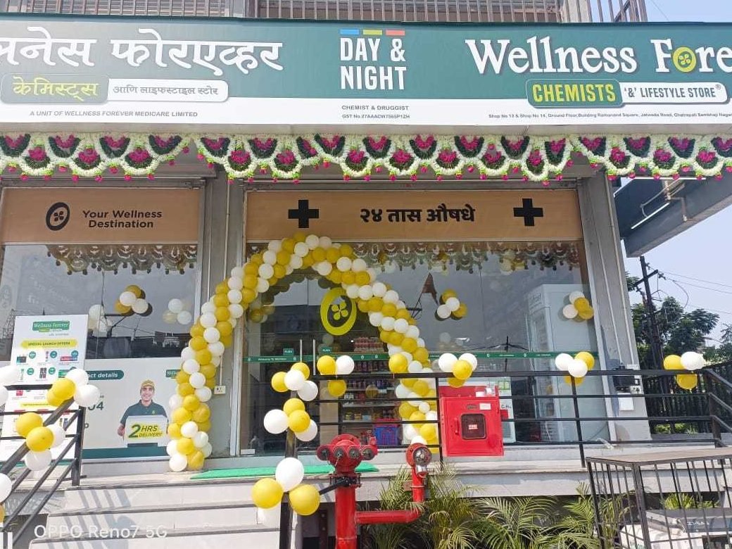 wellness forever pharmacy kalptaru samarth nagar chhatrapati sambhajinagar aurangabad